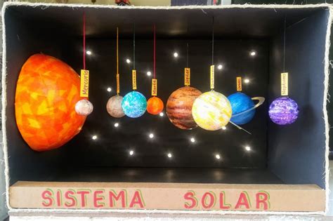 maquetas del sistema solar 3 imagenes educativas