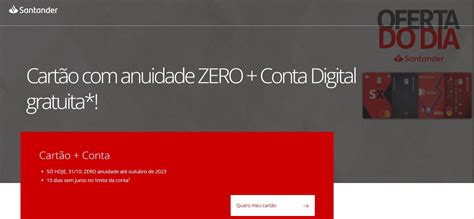 Só Hoje Santander Oferece Isenção De Anuidade De Novos Cartões De Crédito Por Um Ano