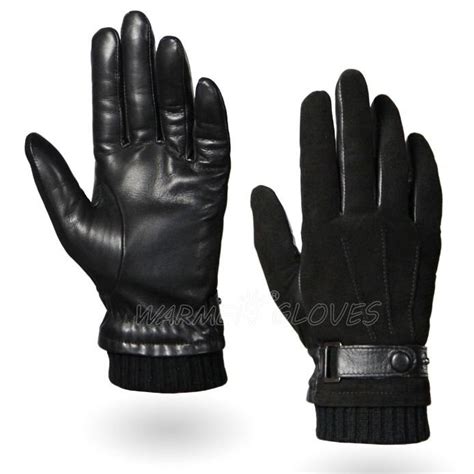 2012 New Warmen Men S Leather Gloves Genuine Leather Driving Gloves Motorcycle Winter Gloves