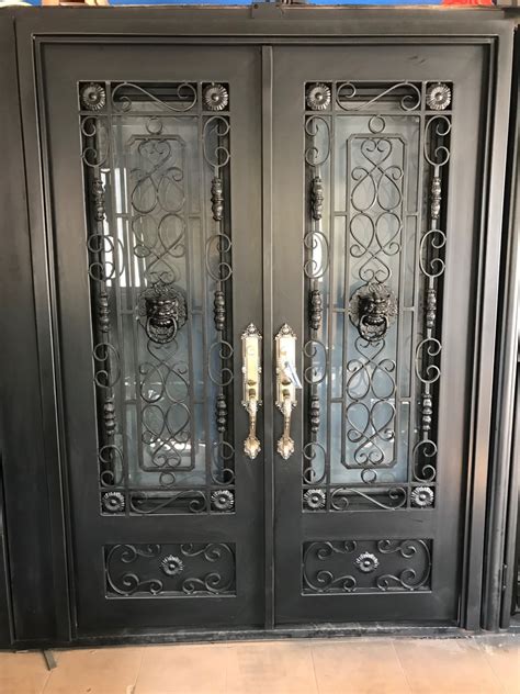 Custom Wrought Iron Doors