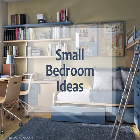 When it comes to decorating a small bedroom, first and foremost, it's important layering a simple bed frame on top of an oversized rug can instantly amplify your space and make it appear larger. Small Bedroom Ideas -Livinghouse Blog