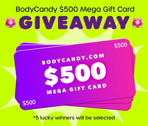 Body Candy Giveaway