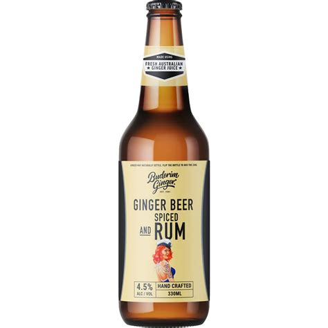 Buderim Ginger Beer Spiced Rum Ml Woolworths