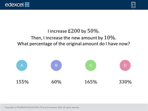 Percentage Increase Gcse Maths Question Of The Week Mr Barton Maths Blog