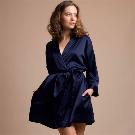 Short And Sweet These Silky Satin Robes Are Flirty And Adorable The