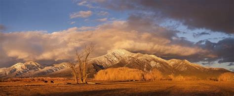 Taos Mountain Sunset Geraint Smith Photography