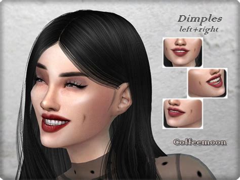 The Sims Resource Skin Detail Dimples Sims 4 Body Mods Sims Mods