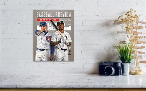 Baez told reporters after the game that he was actually planning to dive headfirst into. Chicago Cubs Javier Baez And Chicago White Sox Tim Sports Illustrated Cover Art Print by Sports ...