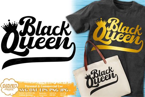 Black Queen Svg 9 Retro Svg Black Woman Svg Didiko Designs