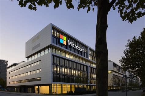 Microsoft Deutschland Neue Unternehmenszentrale München Schwabing