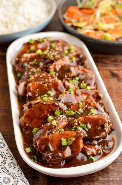 It is usually on the smaller side, but an extremely tender cut of meat. Tender Slow Cooked Teriyaki Pork Tenderloin a easy throw ...