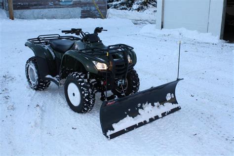 Snow Plows For Atvs Honda