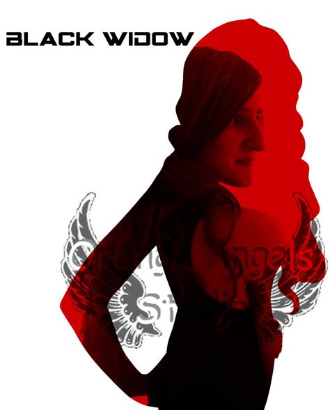 Avenger Silhouette Black Widow By Orangeangelsstudio On Deviantart