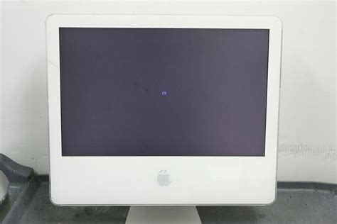 Only the applecare protection plan provides you with direct telephone support from apple technical experts and the assurance that repairs will be handled by. Apple iMAC G5 A1076 20-Inch All-In-One "Powers On ...