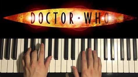Doctor Who Theme Song Piano Tutorial Lesson Youtube