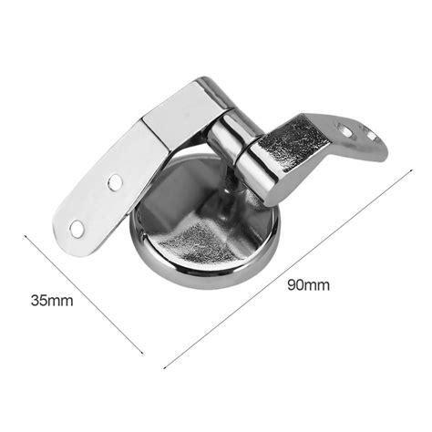 Zinc Alloy Replacement Toilet Seat Hinges Mountings Set Bathroom