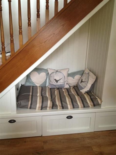 Dog Bed Under The Stairs Dog Beds Pinterest Bed Under Stairs