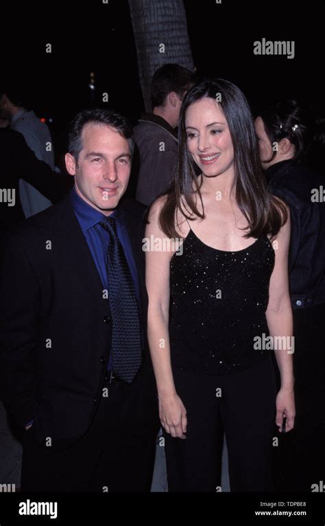 Dec 10 1998 Los Angeles Ca Usa Actor Brian Benben With Actress Madeleine Stowe At The