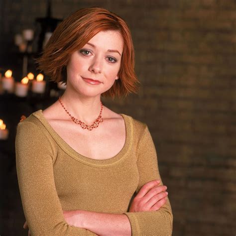 Buffy The Vampire Slayer S5 Alyson Hannigan As Willow Rosenberg Cordelia Chase Buffy Summers