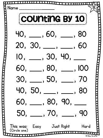 Our multiplication worksheets for math grades 1 to 6 cover: First Grade Math Unit 11 Comparing Numbers Skip Counting ...