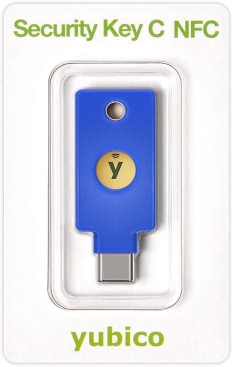 Buy Yubico Fido Security Key C Nfc Two Factor Authentication Usb And
