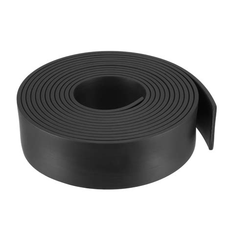 Solid Rectangle Rubber Seal Strip 35mm Wide 3mm Thick 3 Meters Long