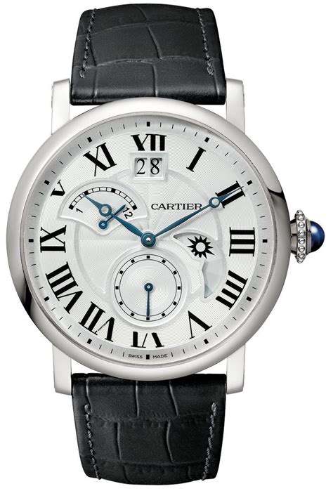 Quality & supremely crafted timepieces | great deals, great prices | shop now & save Cartier Rotonde Small Complication Watches Now In Steel ...