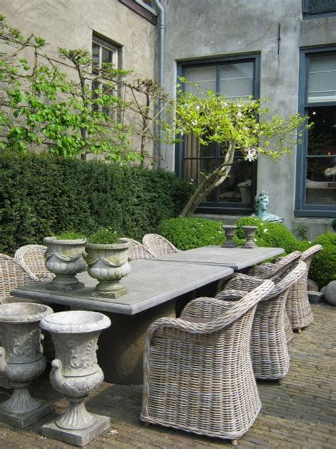At neptune we make our garden dining chairs & benches from rattan, metal & wood so you can have a relaxing and stylish outdoor living space for whether you want sleek and contemporary or traditional country garden, these outdoor dining chairs will stand up to whatever the weather throws at them. Modern Country Style: Using Grey Rattan Kubu Chairs In ...