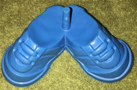 Vintage Mr Mrs Potato Head Replacement Part Blue Tennis Shoes Feet