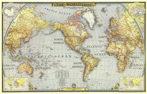National Geographic World Maps United States Map