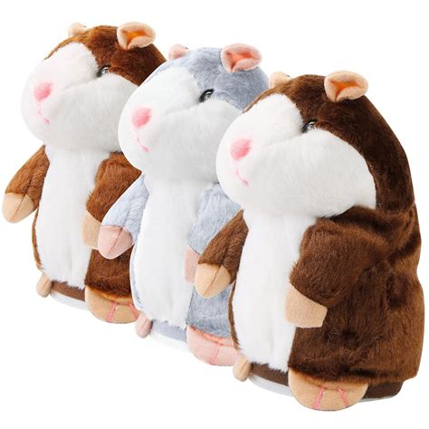 Electronic Talking Hamster Plush