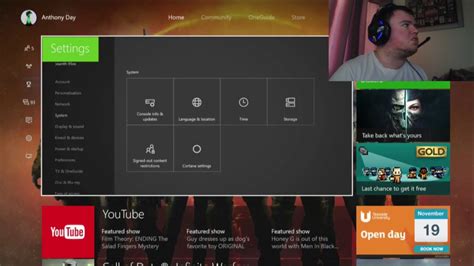 How To Update Your Xbox One Youtube