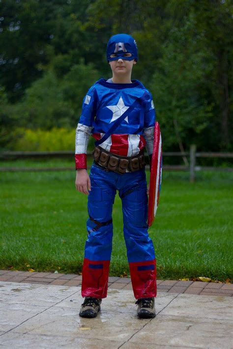 Diy Captain America Costume Diy Captain America Costume