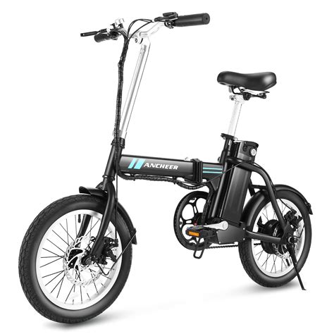 Buy Ancheer 16 Inch Folding Electric Bike For Adults Single Speed Up