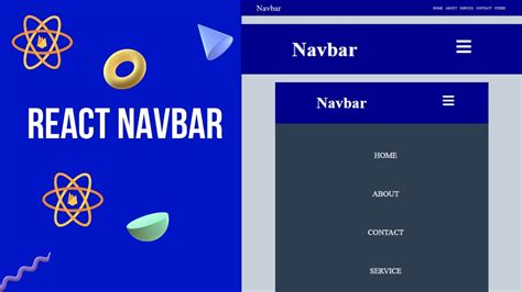 How To Create A Responsive Navbar With React Js Navbar React Router