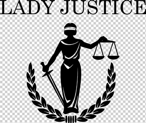 Lady Justice Logo Lady Justice Themis Lawyer Symbol Freedom And