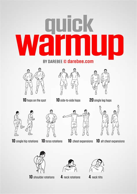 How To Warm Up Muscles Before Workout Workoutwalls