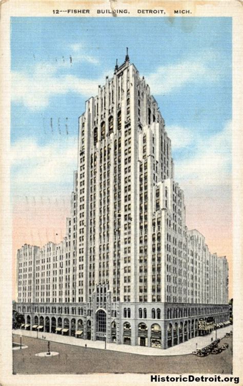 Fisher Building Postcards — Historic Detroit