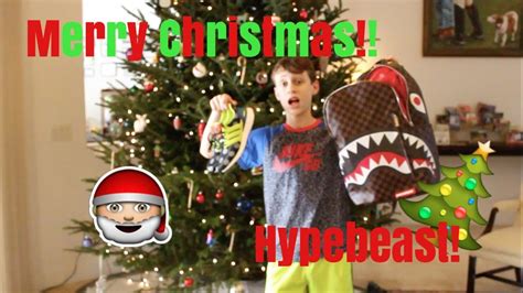 Crazy Hypebeast Christmas Haul Hyped Sneakers And More Youtube