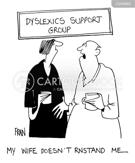 Dyslexia Cartoons And Comics Funny Pictures From Cartoonstock