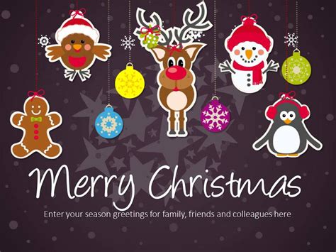 Download holiday and event powerpoint templates. Free Christmas PowerPoint Template - YouTube