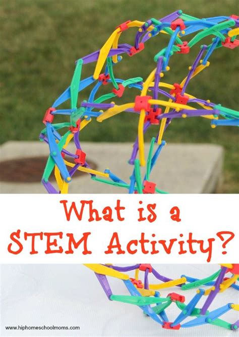 Looking for stem tools and toys for young learners? What is a STEM Activity? | Hip Homeschool Moms