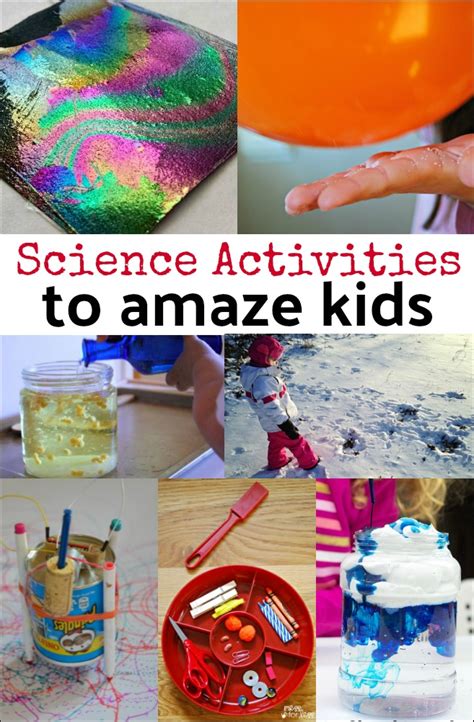 Does your kid love studying about science, or is it always a struggle? 10 Science Activities for Kids - Mess for Less