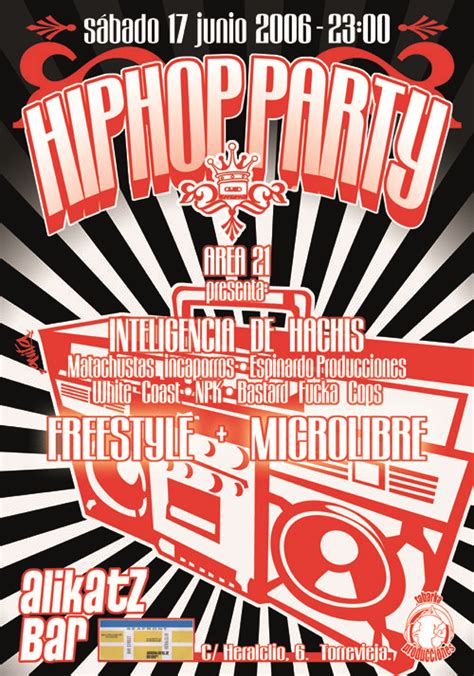 Hiphop Poster Hip Hop Poster Hip Hop Graphic Design New Years Poster