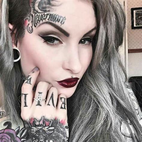 Lucy Logan Face Tattoos Girl Tattoos Sleeve Tattoos Tattoos For Women Tattood Girls Tattoed