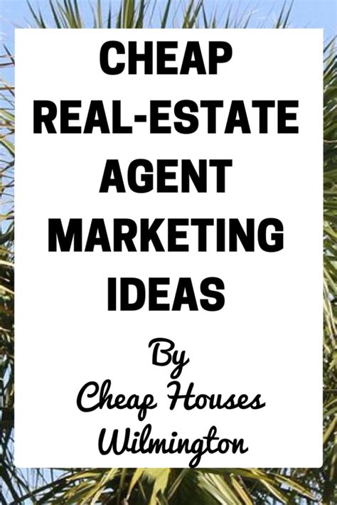 3 Free Ways To Market Yourself As An Agent Real Estate Agent