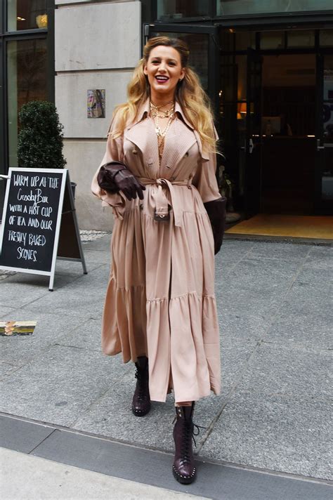 December 22, 2020 | 10:43am. Blake Lively Style - Leaving the Crosby Hotel in New York ...