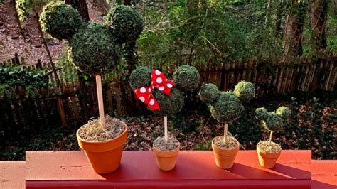 Mickey And Minnie Mouse Topiaries To Add Magic To Your Home Chip And