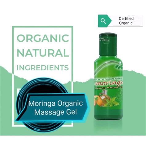 My Moringa Organic Massage Gel Shopee Philippines