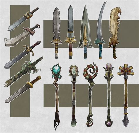Weapons Concepts Equipment Gear Magic Item Create Your Own